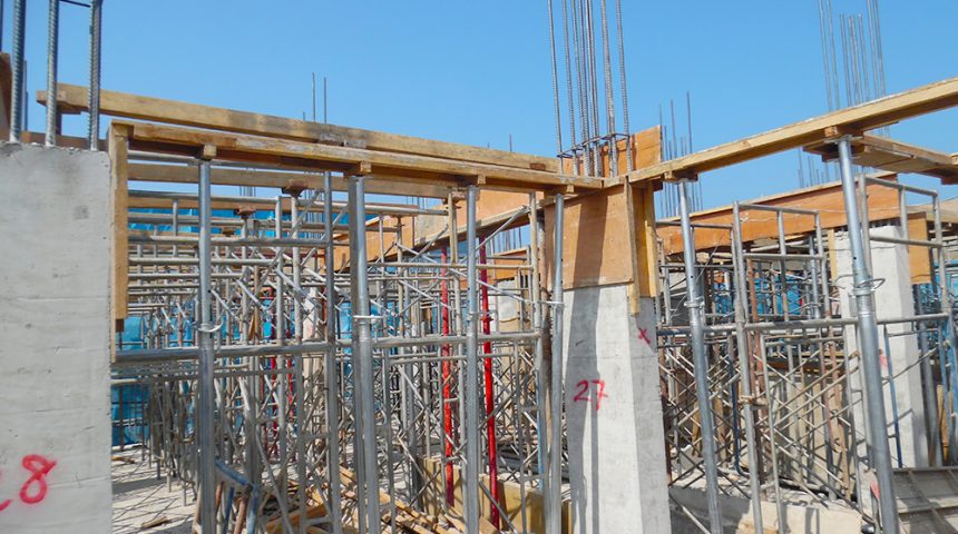 4th Floor Concreting