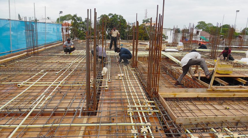 3rd Floor Concreting