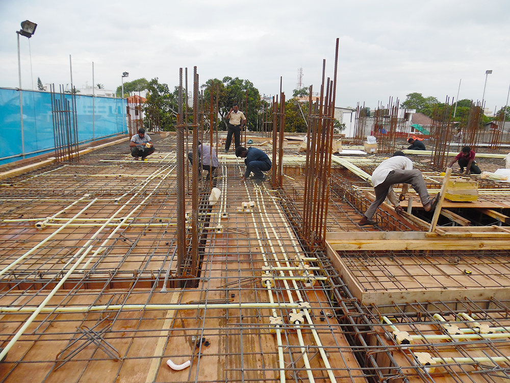 3rd Floor Concreting