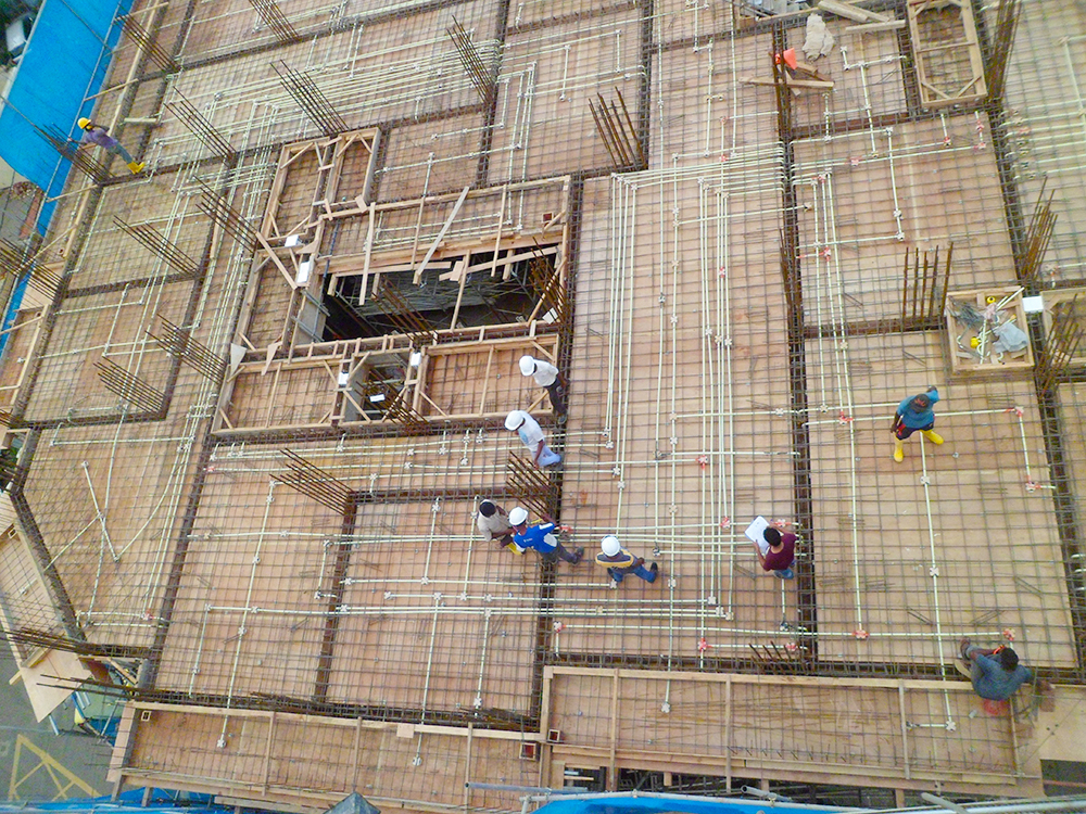 3rd Floor Concreting