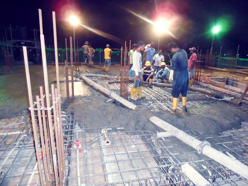 7th & 8th Floor Concreting