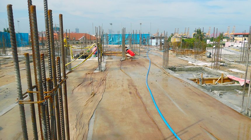 4th Floor Concreting