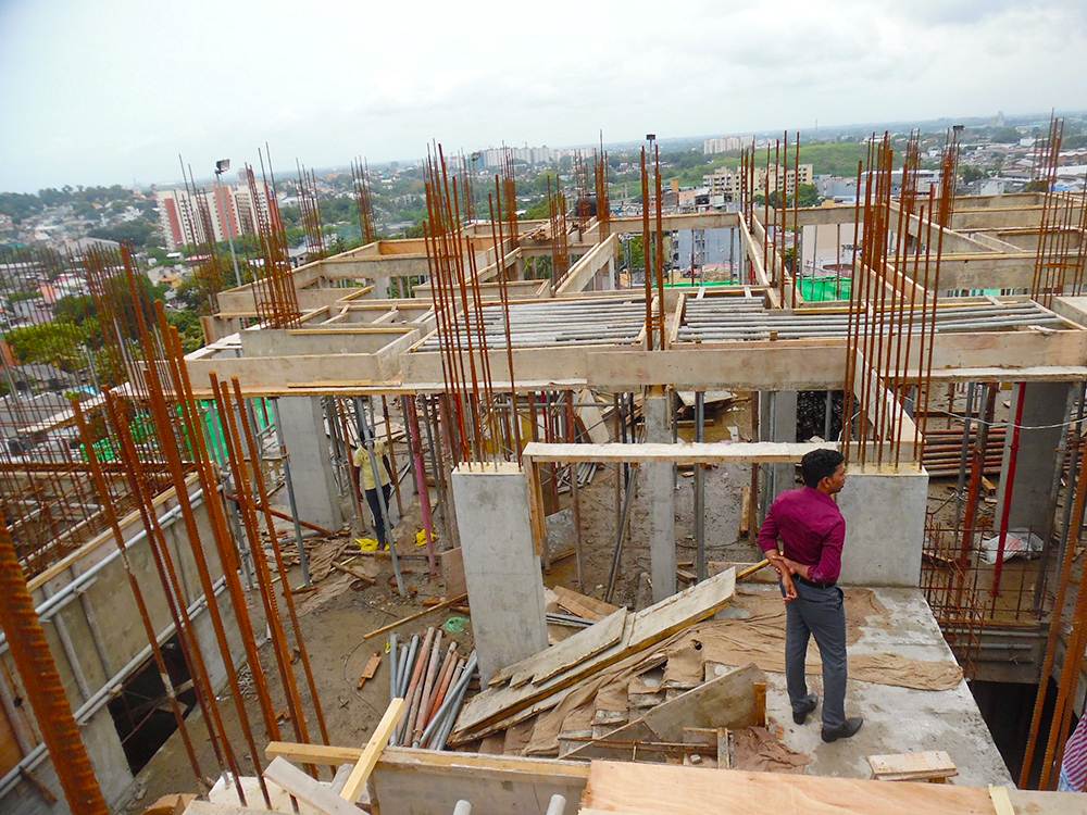 9th & 10th Floor Concreting