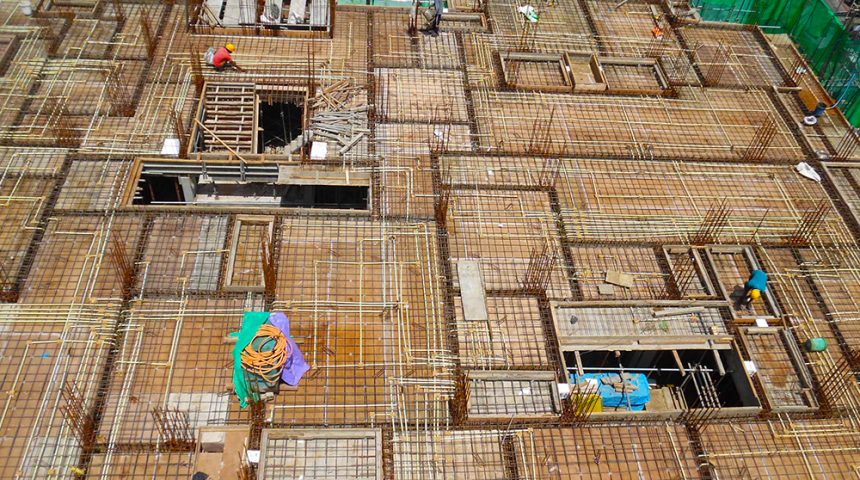 9th & 10th Floor Concreting