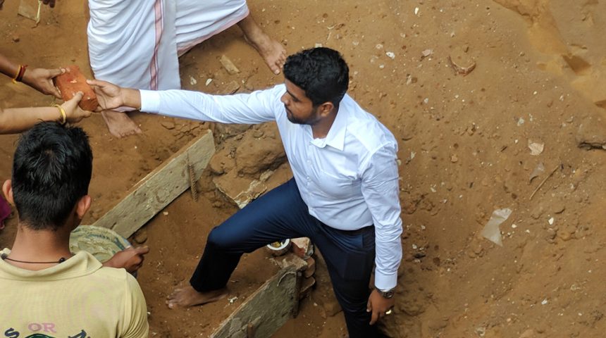 Stone Laying Ceremony