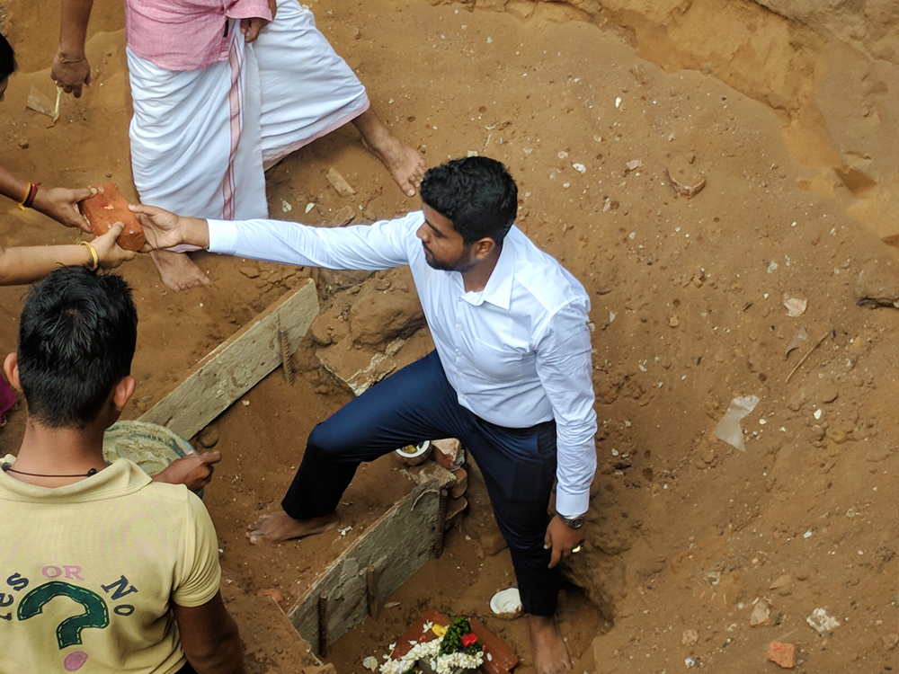 Stone Laying Ceremony