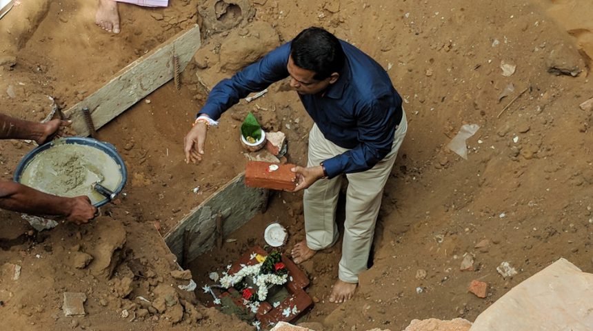 Stone Laying Ceremony