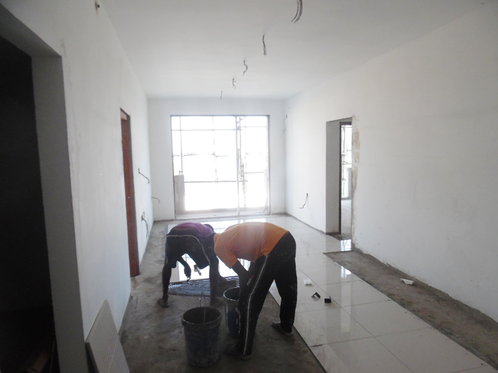 Finishing Work – Stage 01