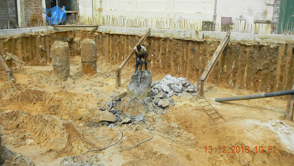 Pile Hacking & Excavation