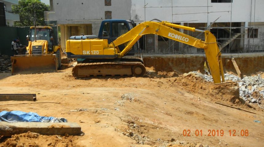 Pile Testing and Excavation