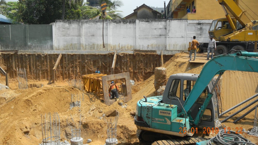 Pile Testing and Excavation