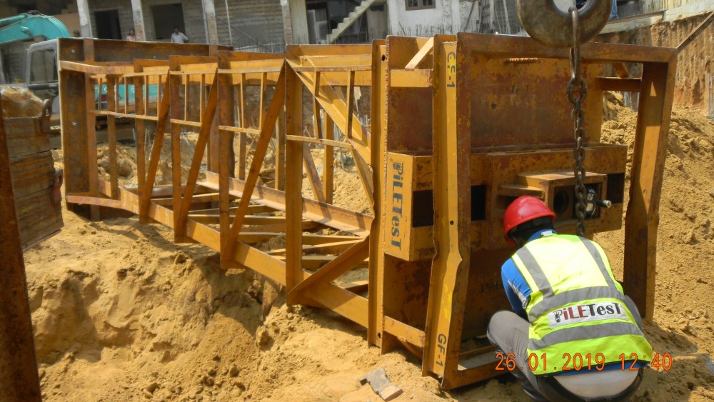 Pile Testing and Excavation