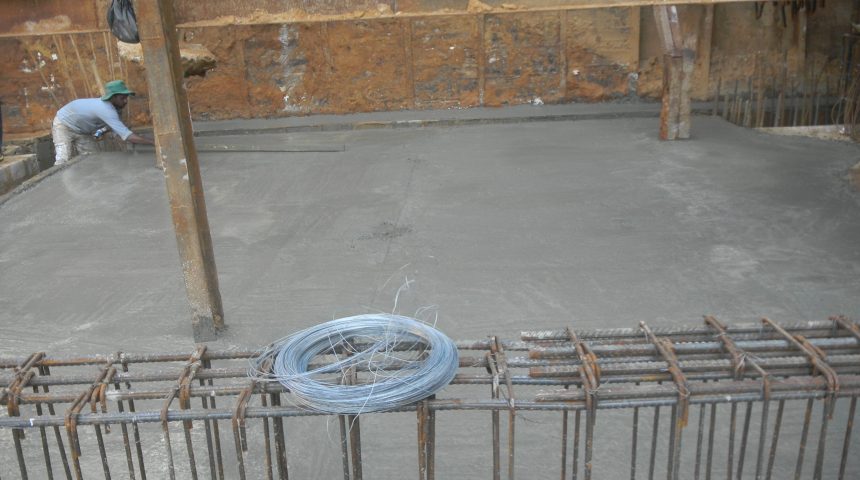 Raft Foundation Concreting