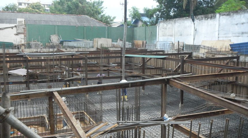 Raft Foundation Concreting