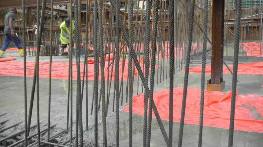 Raft Foundation Concreting