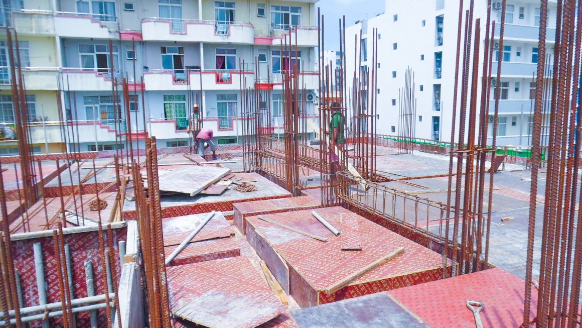 4th Floor Slab Work