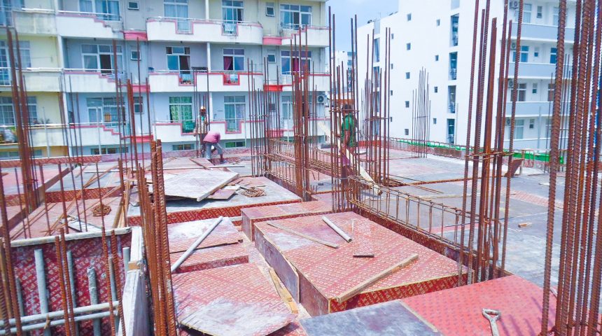 4th Floor Slab Work