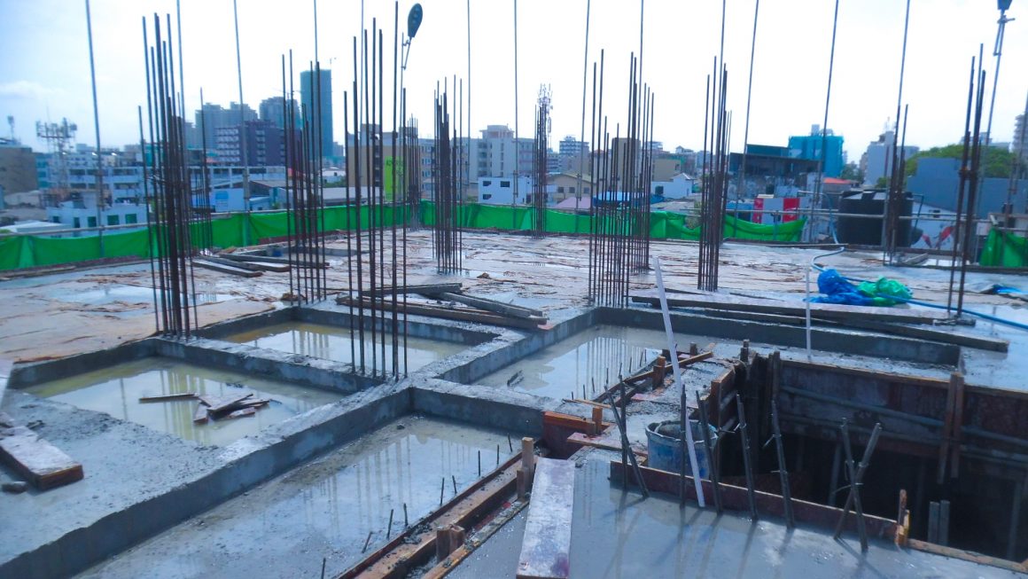 4th Floor Slab Work