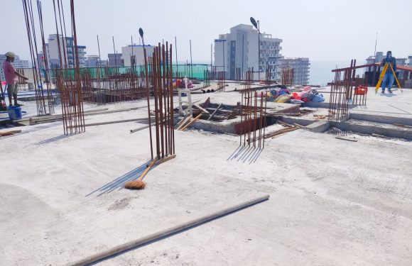 8th Floor Slab Concreting Work Complete