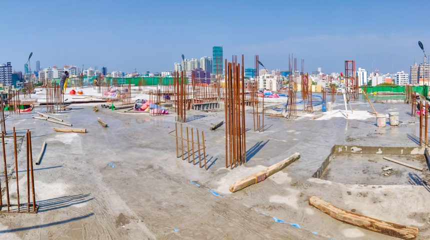 8th Floor Slab Concreting Work Complete