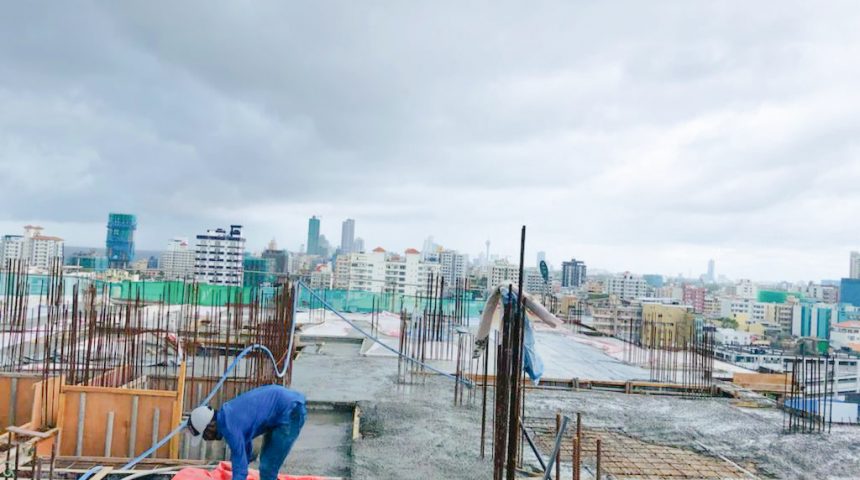 10th Floor Slab Concrete Work