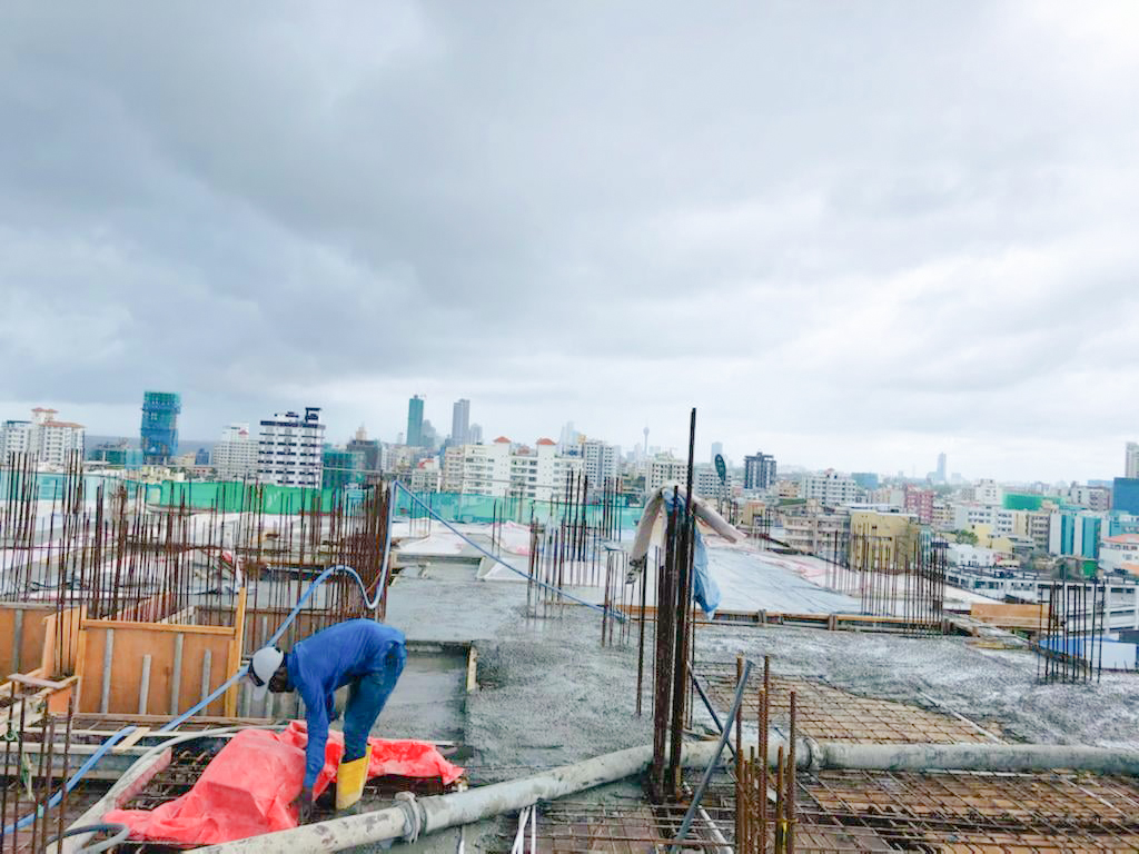 10th Floor Slab Concrete Work