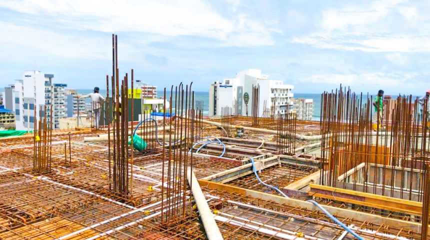 10th Floor Slab Concrete Work