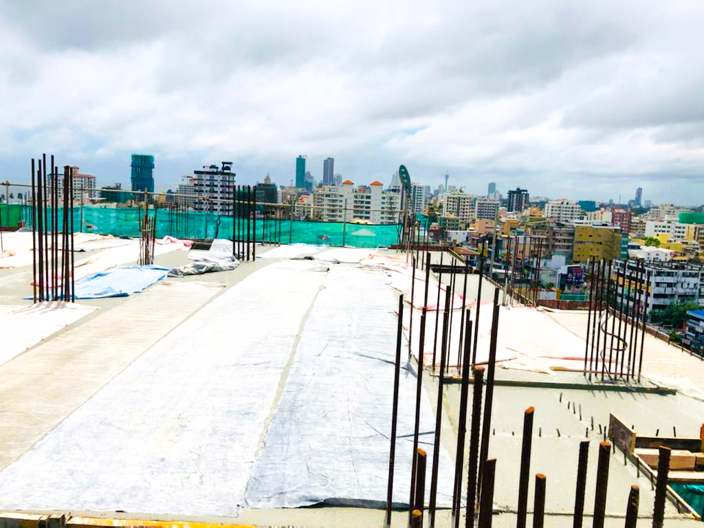 10th Floor Slab Concrete Work